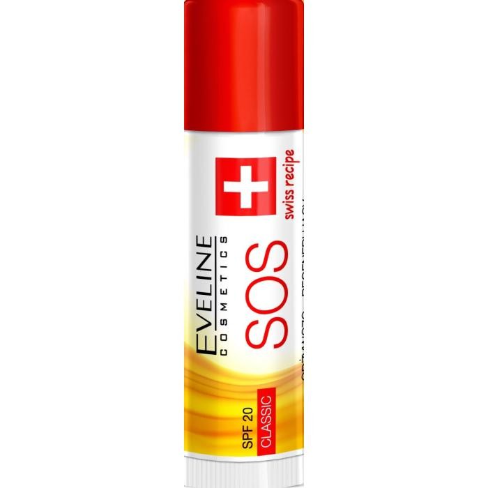 EVELINE SOS Odżywczo-regenerujący balsam do ust