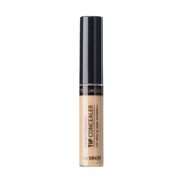 THE SAEM Cover Perfection Tip Concealer Korektor do twarzy 02 Rich Beige