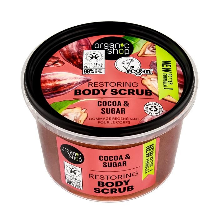 ORGANIC SHOP Body Scrub Odbudowujący peeling do ciała - Cocoa &amp; Sugar 250 ml