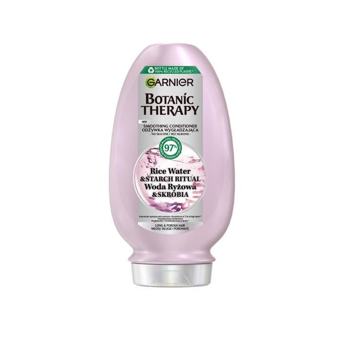 GARNIER Botanic Therapy Wygładzająca Odżywka Rise Water &amp; Starch (woda ryżowa i skrobia) do włosów długich 200 ml