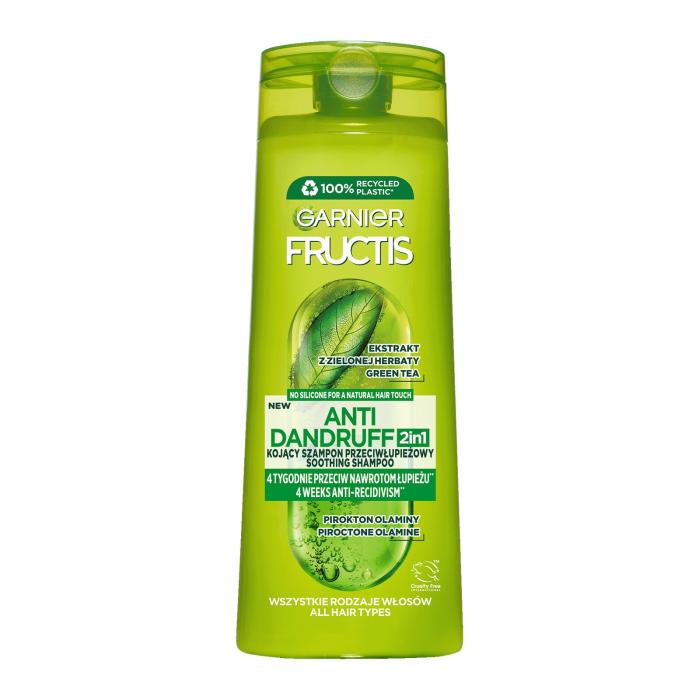 GARNIER Fructis Przeciwłupieżowy Szampon do włosów 2w1  400 ml
