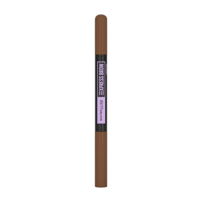 MAYBELLINE Express Brow Satin Duo Dwustronna Kredka do brwi nr 02 Medium Brown 1szt