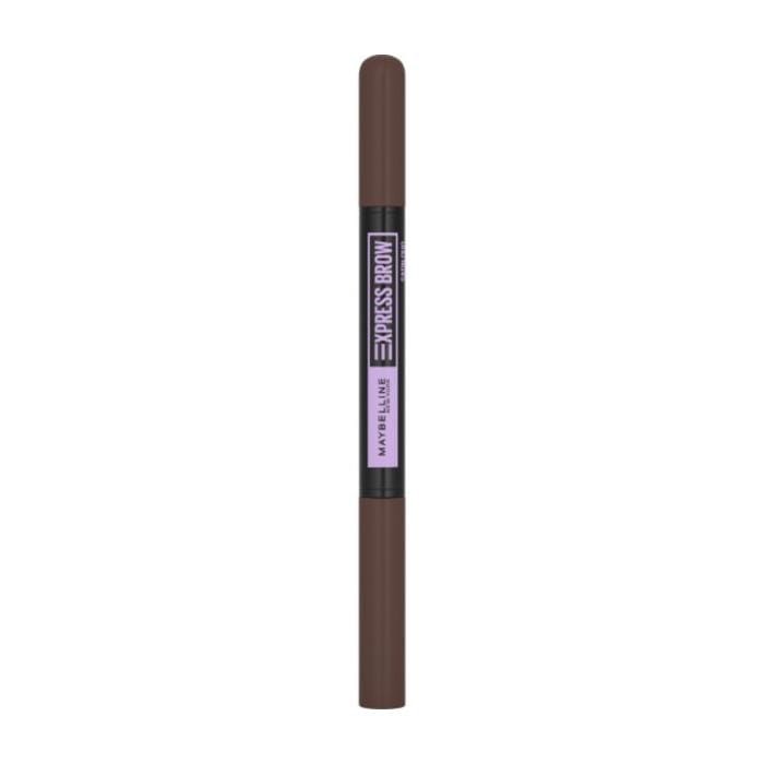 MAYBELLINE Express Brow Satin Duo Dwustronna Kredka do brwi nr 04 Dark Brown 1szt