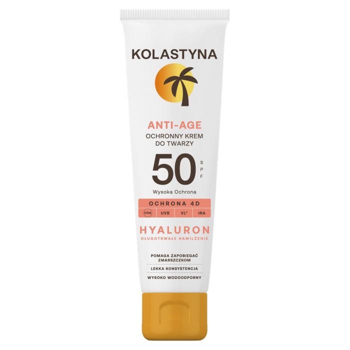 KOLASTYNA Krem ochronny do twarzy - Anti Age SPF50  50ml