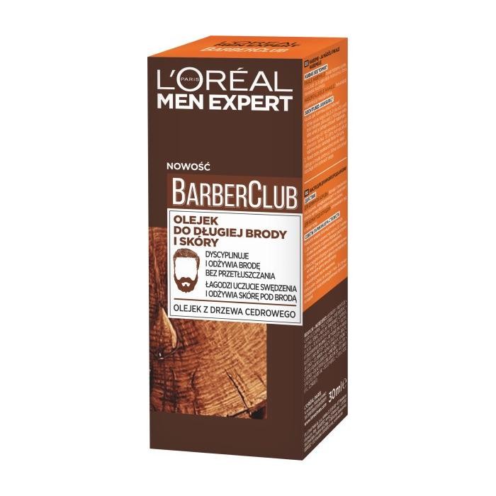 LOREAL Men Expert Barber Club Olejek do długiej brody i skóry  30 ml