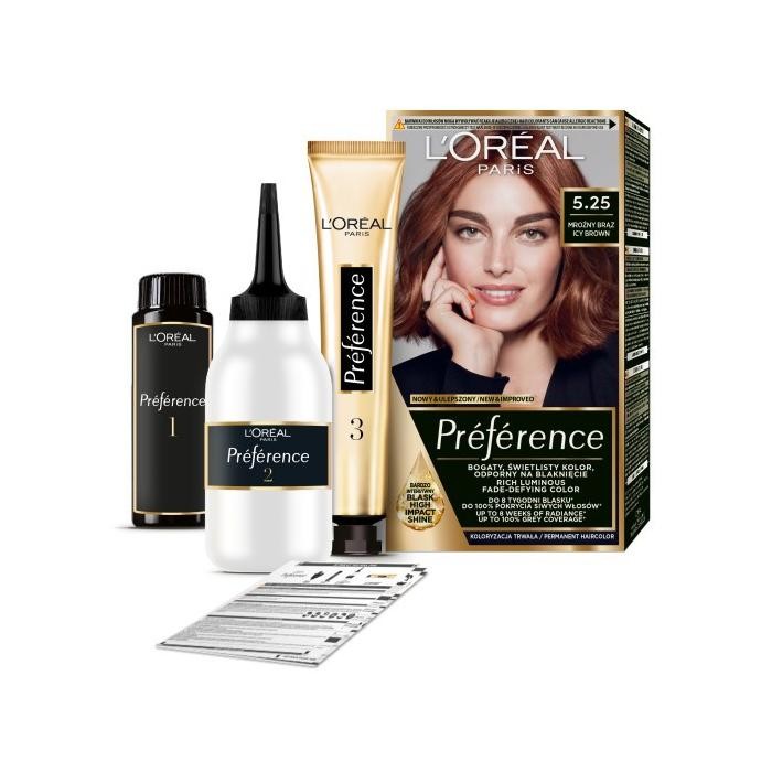 LOREAL Preference Farba do włosów 5.25 - Mroźny Brąz 1 op.