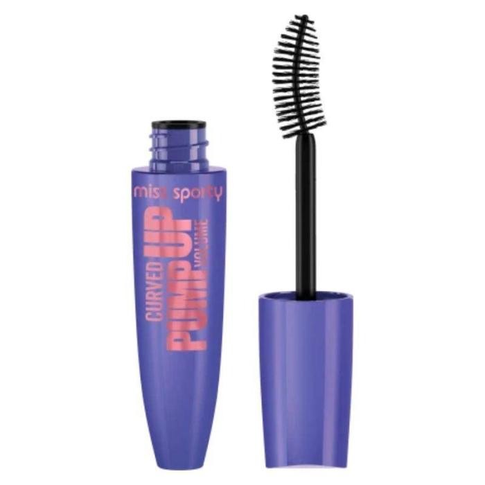 MISS SPORTY Pump Up Curved Volume Tusz do rzęs podkręcający 002 Extra Black 12 ml