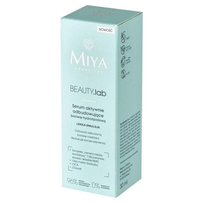 MIYA BEAUTY.lab Serum aktywnie odbudowujące barierę hydrolipidową 30 ml