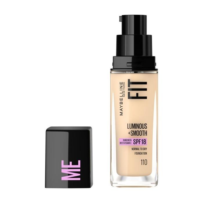 MAYBELLINE Fit Me! Rozświetlający Podkład do twarzy Luminous+Smooth nr 110 Porcelain 30ml