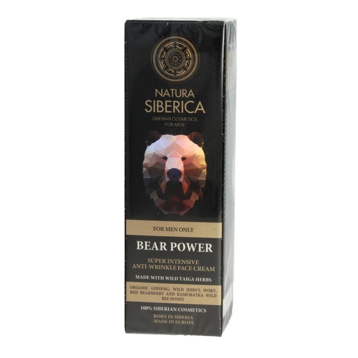 Natura Siberica Men Krem do twarzy Bear Power Przeciwzmarszczkowy  50ml
