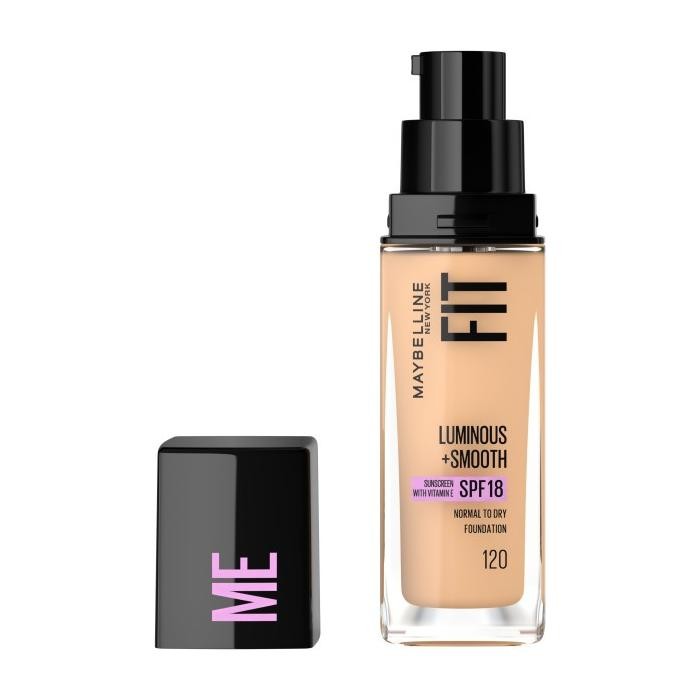 MAYBELLINE Fit Me! Rozświetlający Podkład do twarzy Luminous+Smooth nr 120 Classic Ivory 30ml