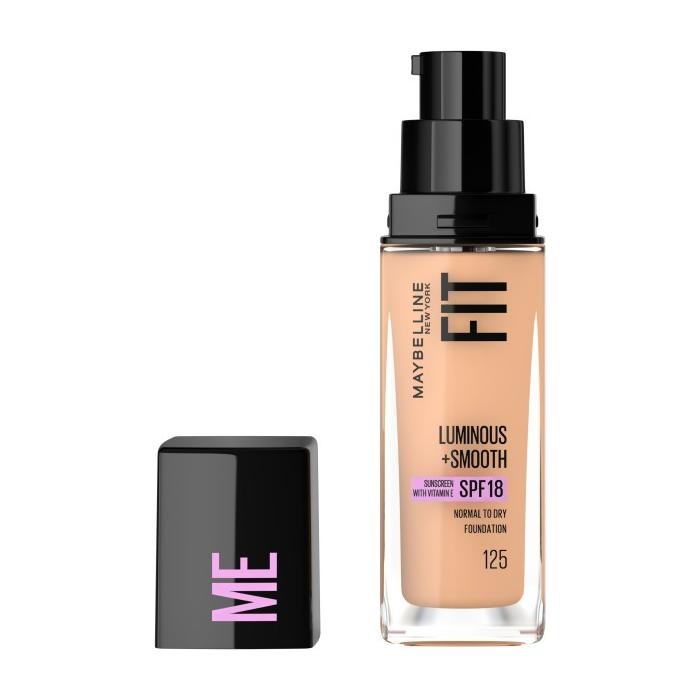 MAYBELLINE Fit Me! Rozświetlający Podkład do twarzy Luminous+Smooth nr 125 Nude Beige 30ml