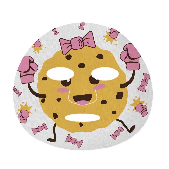 FACE FACTS Printed Maseczka w płachcie regenerująca – Tough Cookie 20 ml