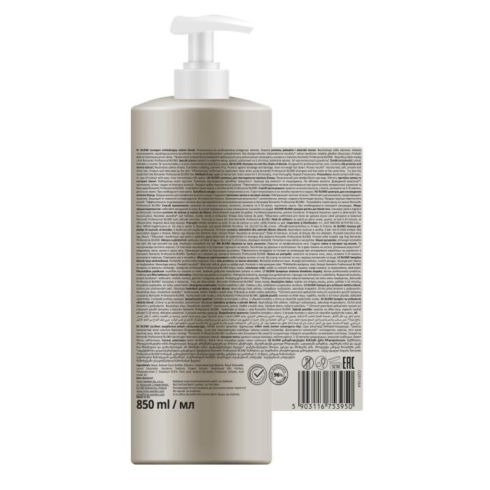 ROMANTIC Szampon do włosów Blond 850 ml
