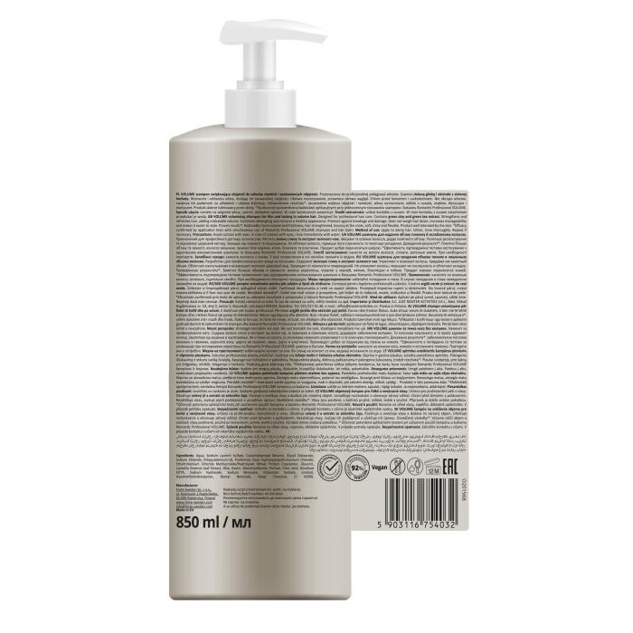 ROMANTIC Szampon do włosów Volume 850 ml