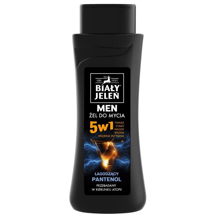 BIAŁY JELEŃ Men Żel do mycia ciała 5w1 - dla mężczyzn 300 ml