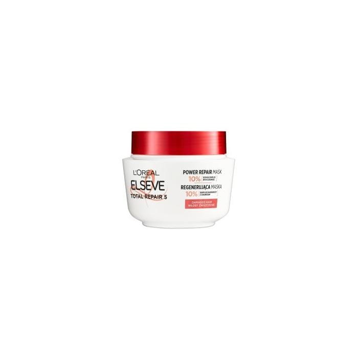 LOREAL Elseve Total Repair 5 Maska z serum wypełniającym do włosów zniszczonych 300 ml
