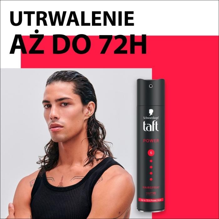 TAFT Power Lakier do włosów wzmacniający 5 Ultramocny 250 ml