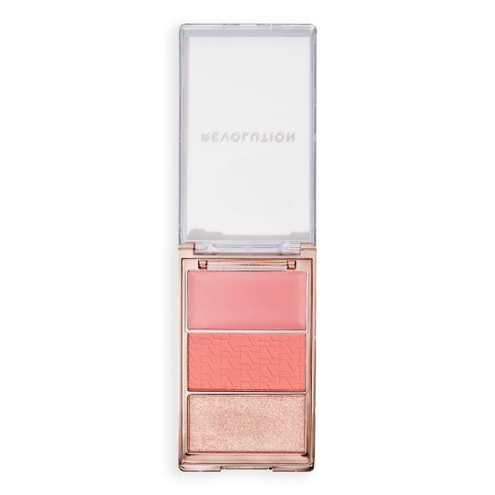 REVOLUTION Paleta różów do policzków Icon Palette Authentic Peach