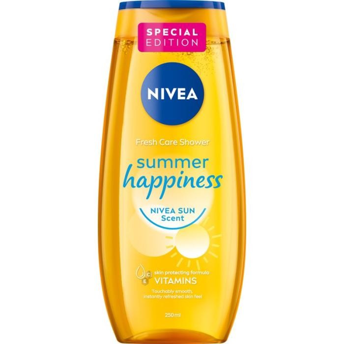 NIVEA Care Shower Żel pod prysznic Summer Happiness Sun - edycja limitowana 250 ml