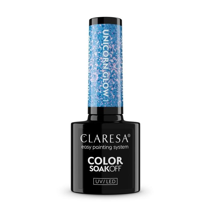 CLARESA N Lakier hybrydowy Unicorn Glow 01 5 g