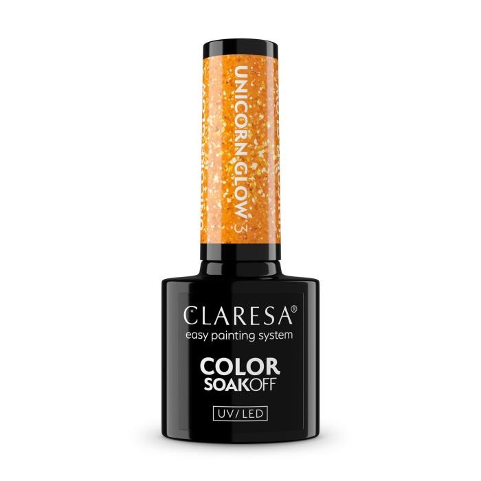 CLARESA N Lakier hybrydowy Unicorn Glow 03 5 g