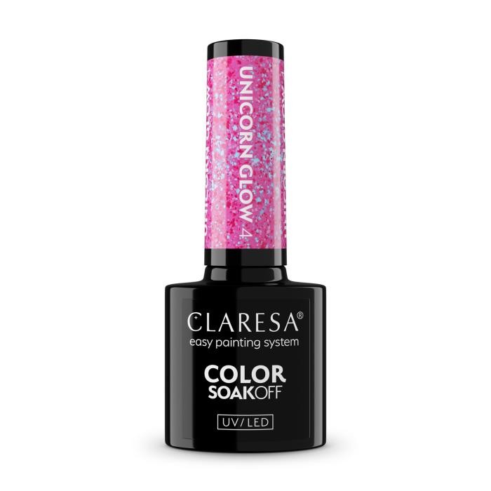 CLARESA N Lakier hybrydowy Unicorn Glow 04 5 g
