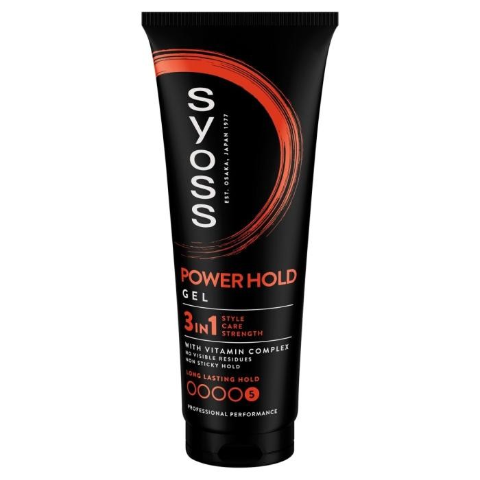 SYOSS Power Hold Gel Żel do włosów Ultra Mocny 250 ml