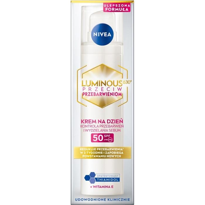 NIVEA Luminous Krem przeciw przebarwieniom na dzień SPF 50