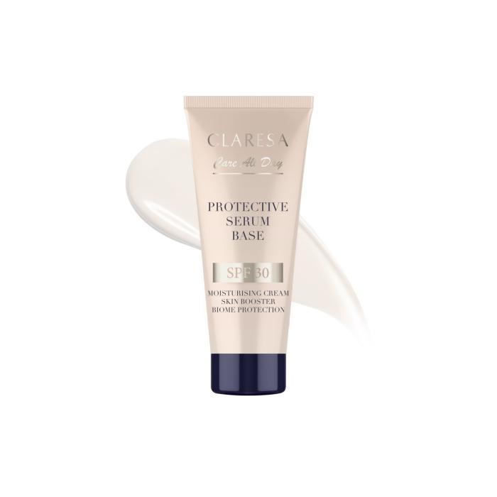 CLARESA Protective Serum Base Nawilżająca serum baza do twarzy z filtrem SPF 30 30 ml