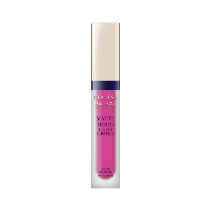 CLARESA Matte Mood Matowa pomadka w płynie do ust 06 Bliss 7 ml