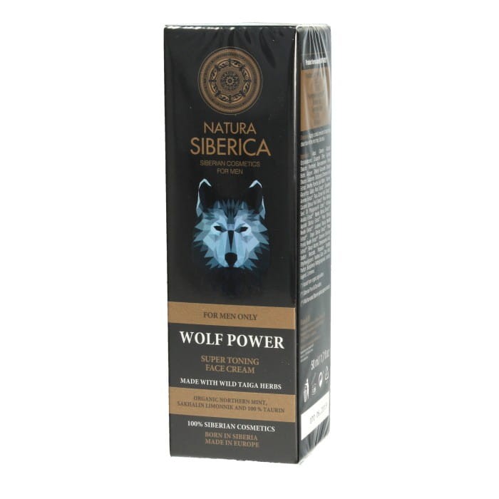 Natura Siberica Men Krem do twarzy Wolf Power Tonizujący 50ml