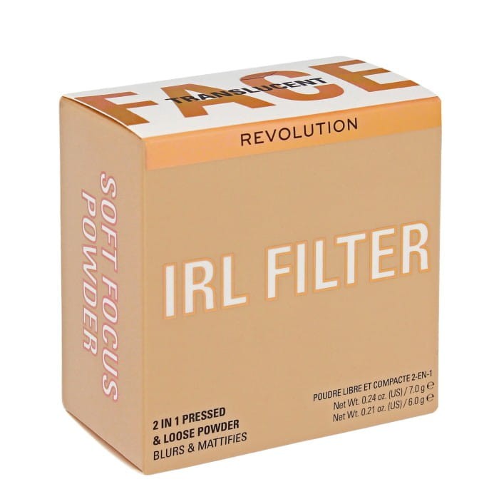 REVOLUTION IRL Filter Puder do twarzy 2in1 Soft Focus Translucent