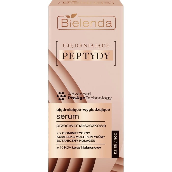 BIELENDA UJĘDRNIAJĄCE PEPTYDY Ujędniająco-Wygładzające Serum przeciwzmarszczkowe 30ml