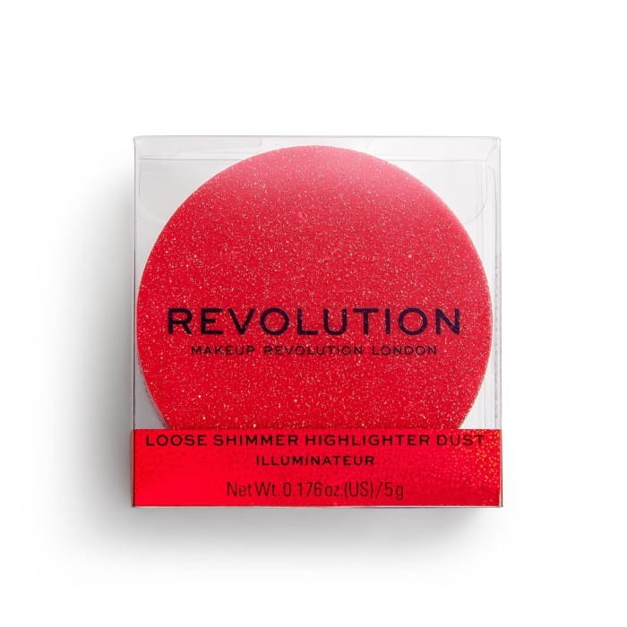 REVOLUTION Precious Stone Loose Highlighter Rozświetlacz Ruby Crush  5g