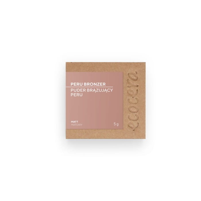 ECOCERA Natural Choice Puder brązujący PERU - matowy 5g