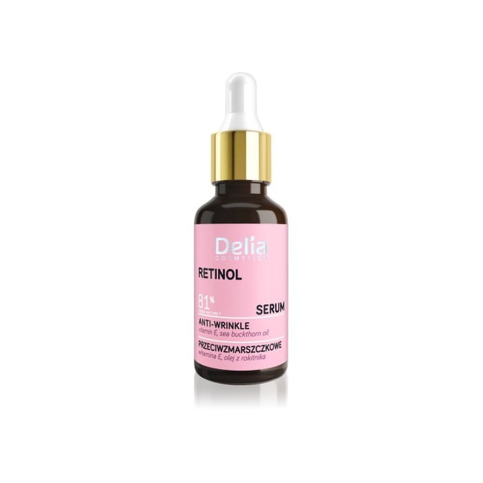 DELIA Serum do twarzy, szyi i dekoltu Retinol 81% 30 ml