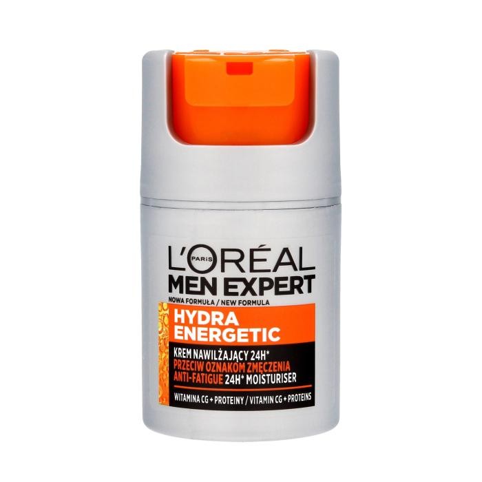 LOREAL Men Expert Hydra Energetic Krem nawilżający przeciw oznakom zmęczenia 25+  50 ml