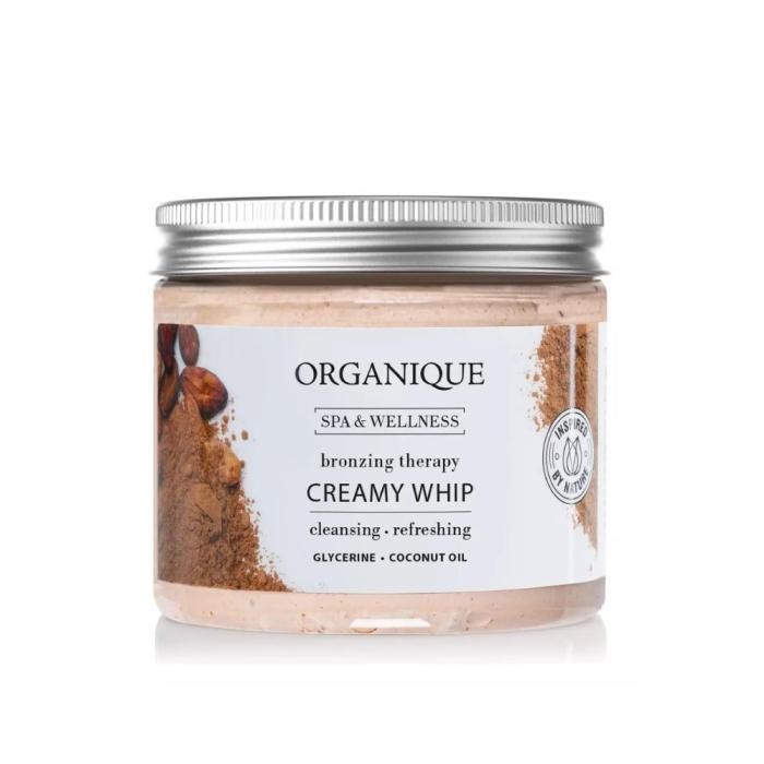 ORGANIQUE Bronzing Therapy Pianka do mycia ciała o zapachu czekolady 200 ml