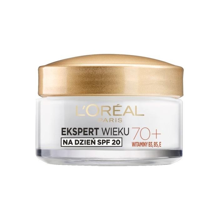 LOREAL Ekspert Wieku 70+ Przeciwzmarszczkowy Krem odżywczy na dzień SPF20 50 ml