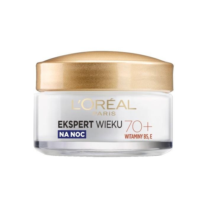 LOREAL Ekspert Wieku 70+ Przeciwzmarszczkowy Krem odżywczy na noc 50 ml