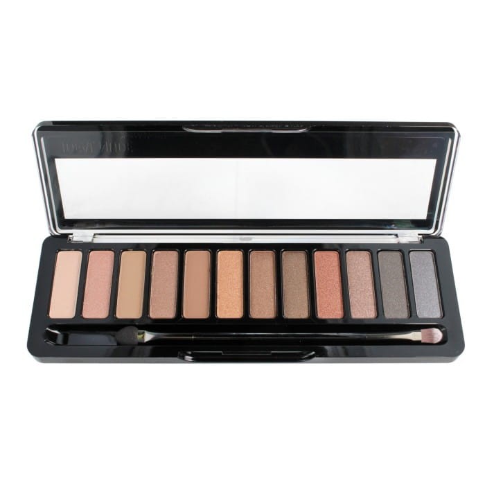 DELIA COSMETICS COLOR MASTER Paleta cieni do powiek Ideal Nude nr 01