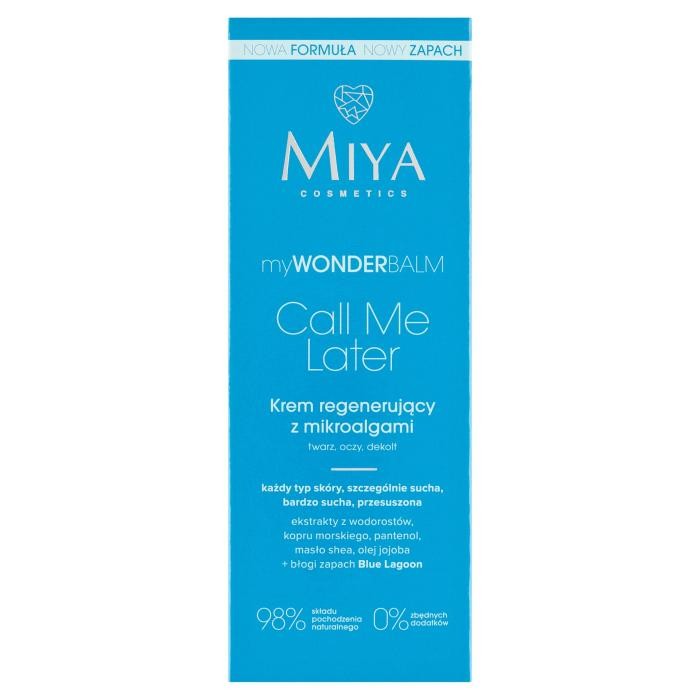 MIYA myWONDERbalm Call Me Later Krem regenerujący z mikroalgami 75 ml