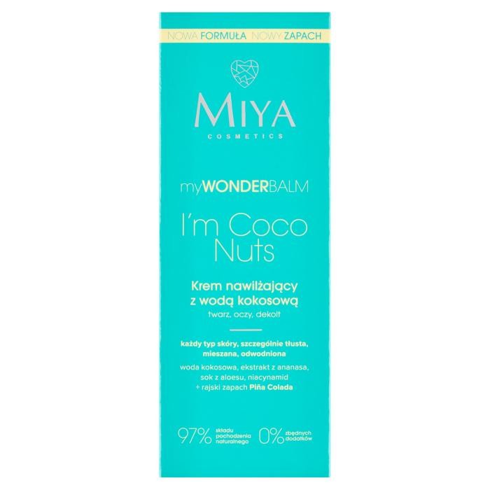 MIYA myWONDERbalm I`m Coco Nuts Krem nawilżający z wodą kokosową 75 ml