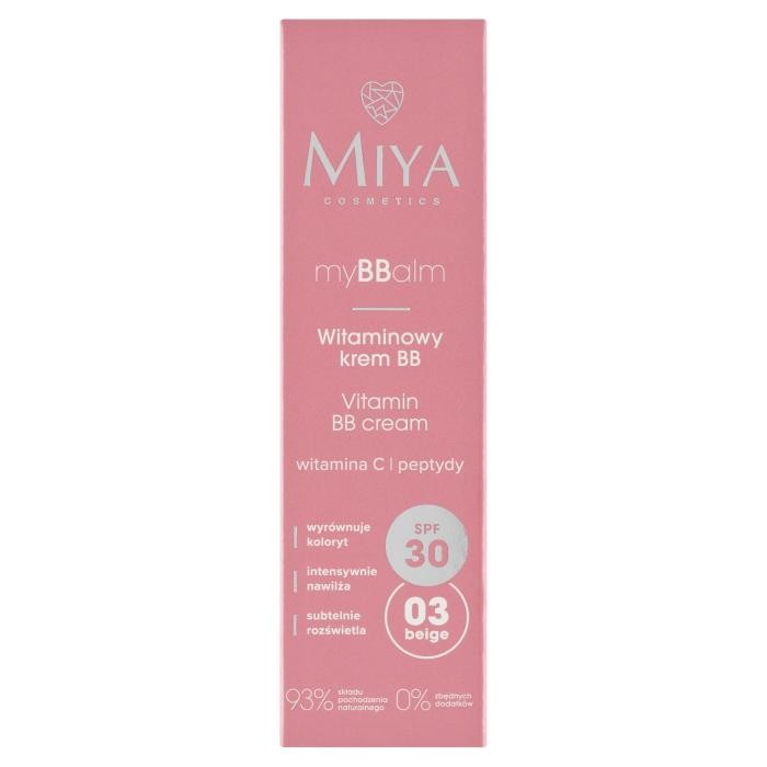 MIYA myBBalm Witaminowy krem BB SPF30 03 30 ml