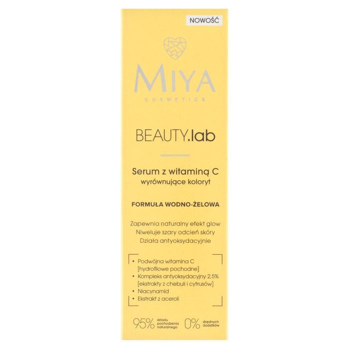 MIYA BEAUTY.lab Serum z witaminą C wyrównujące koloryt 30 ml