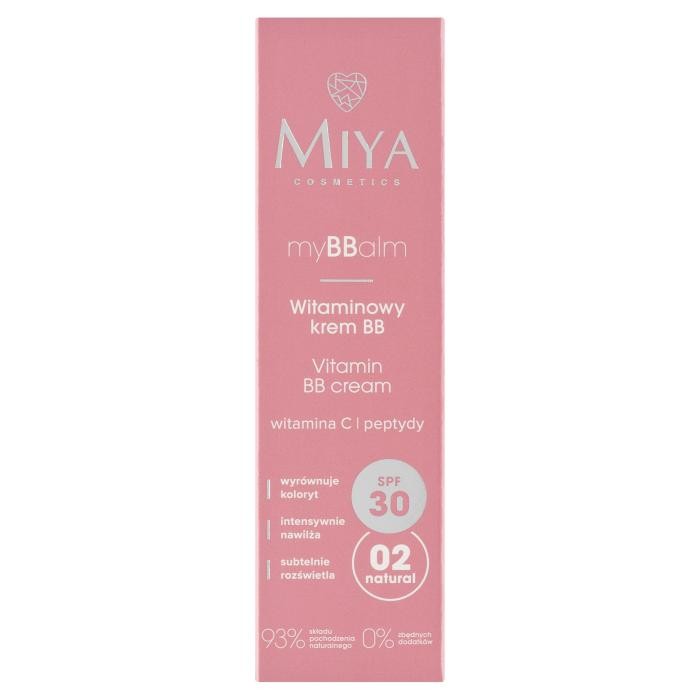 MIYA myBBalm Witaminowy krem BB SPF30 02 30 ml