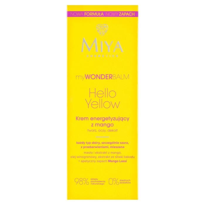 MIYA myWONDERbalm Hello Yellow Krem energetyzujący z mango 75 ml
