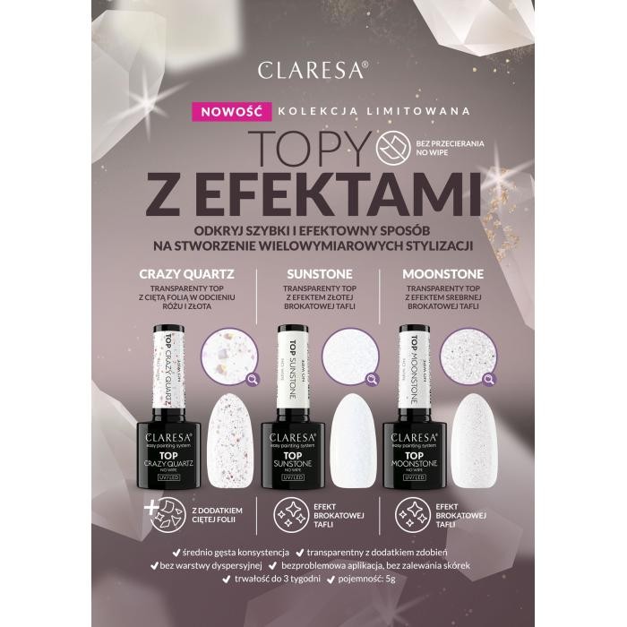 Claresa N TOP NO WIPE Moonstone 5g&amp;
