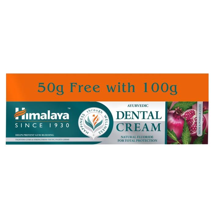 HIMALAYA Ajurwedyjska Pasta do zębów Dental Cream 100g + 50g Gratis